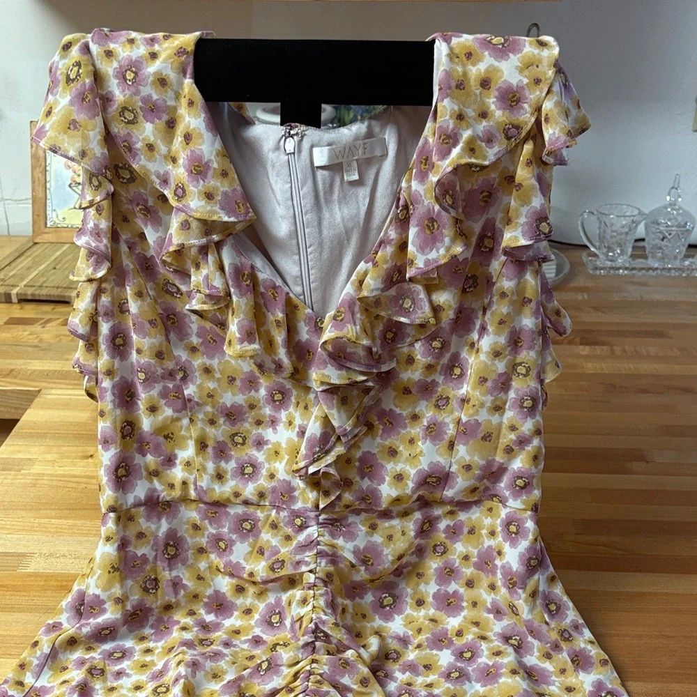 WAYF Ruffle Dress XL - Picture 3 of 11